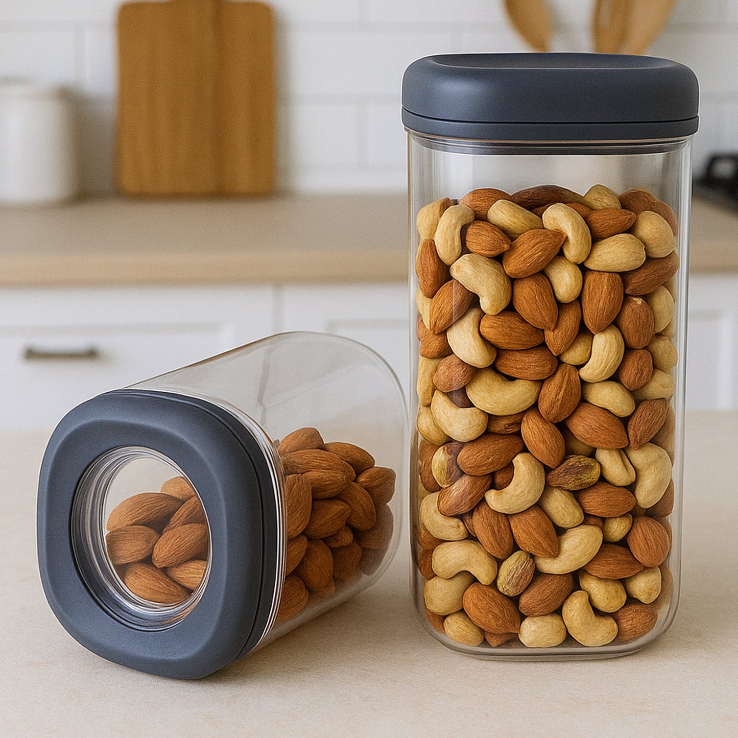 Supermom Airtight Kitchen Storage Containers ��� (2 Pc Set / 15