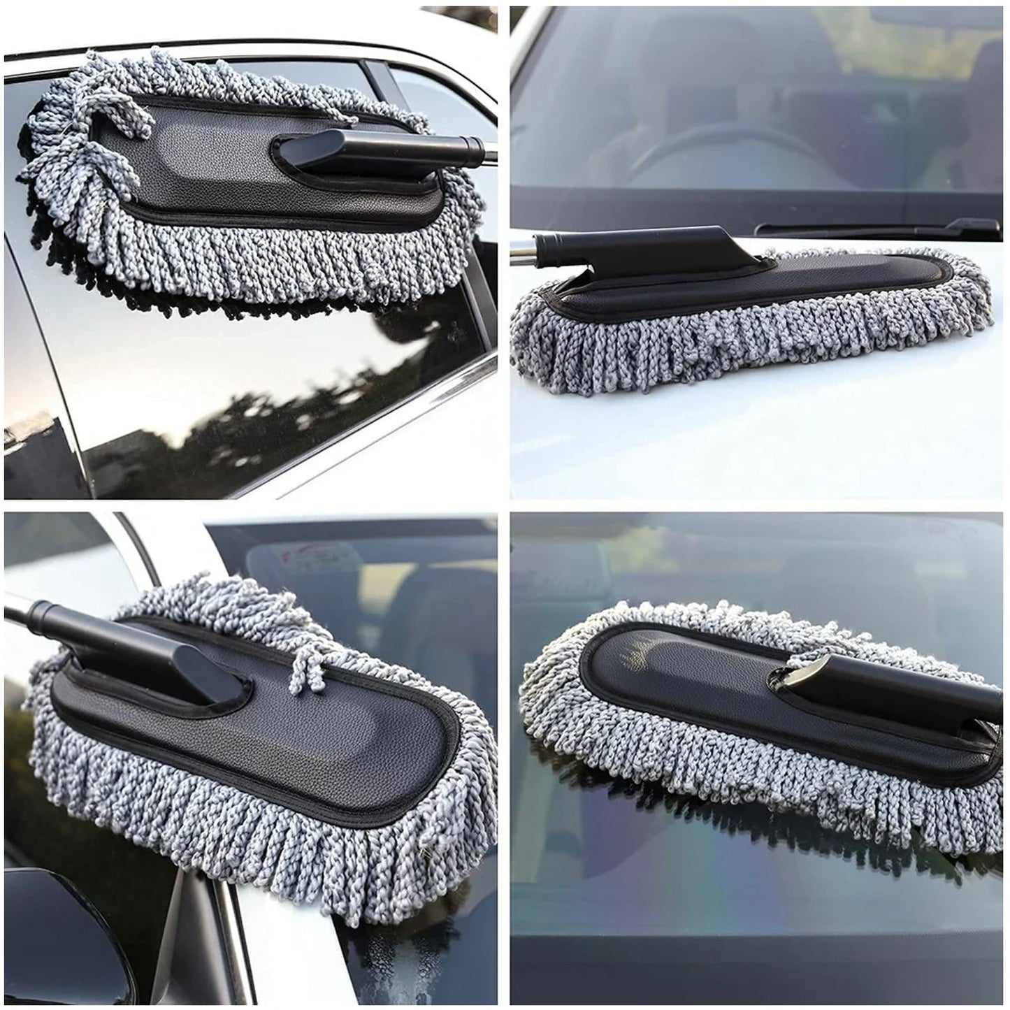 Car Dust Brush ��� Gentle and Efficient Cleaning Tool for Interior and Exterior, Car Duster