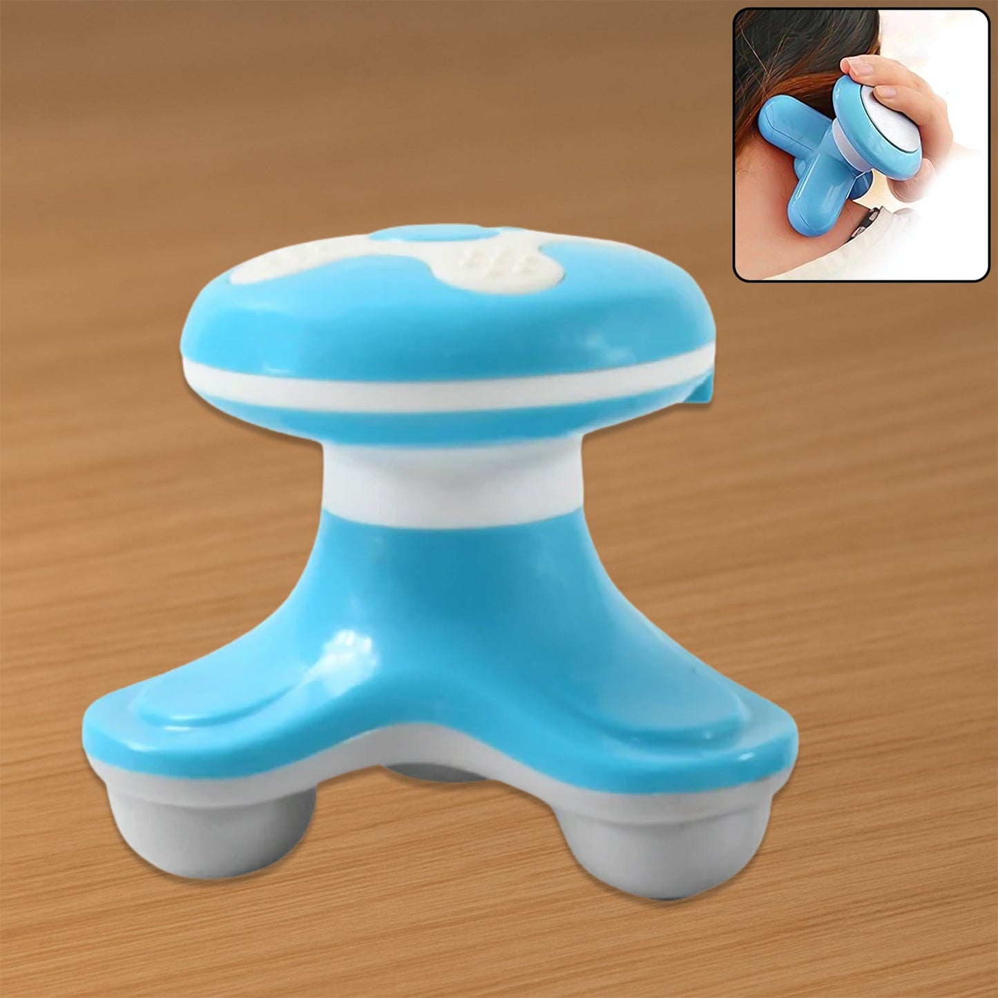 Triangle USB Mini Massager ��� Multifunction, Automatic Switch, Fatigue Relief (1 Pc/ Battery Not Inc