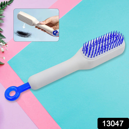Self-Cleaning Hairbrush οΏ½οΏ½οΏ½ Anti-Static, Detangling, Rotating Massage Comb, Hair acces