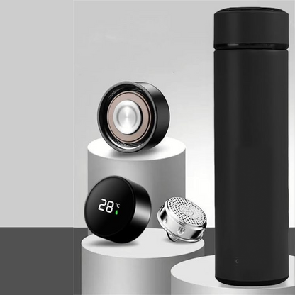 0726 Smart Vacuum Insulated Water Bottle with LED Temperature Display (1 Pc / Multicolor)