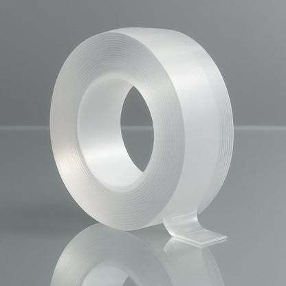 Sticky Double Sided Tape Washable Adhesive Tape Reusable (Thick / 6.5��3 Cm / 1