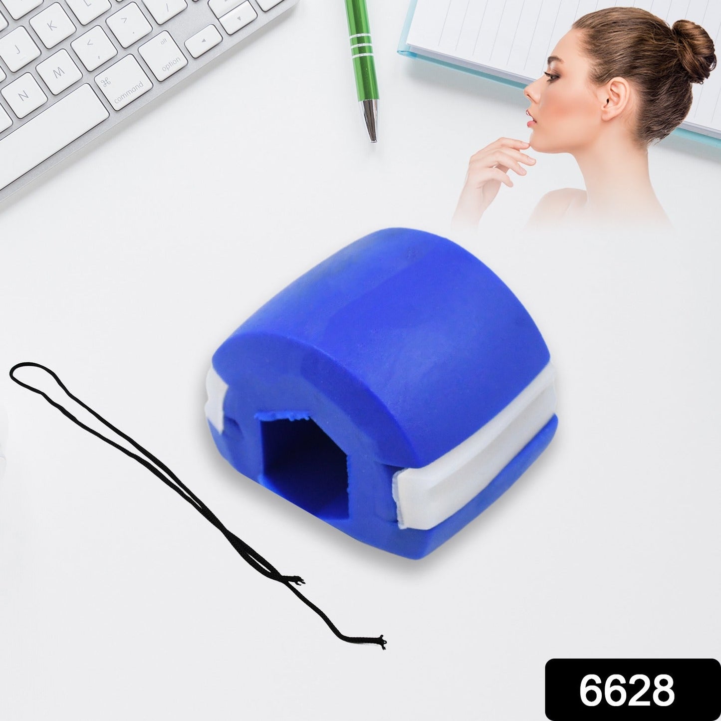 Dark Blue Mouth Exerciser ��� Fast Jaw Sculpting & Chisel T