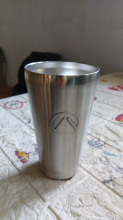 Stainless Steel Vacuum Insulated Travel Mug ��� Unbreakable Reusable Drinking Glass for Home & Office, Tumbler