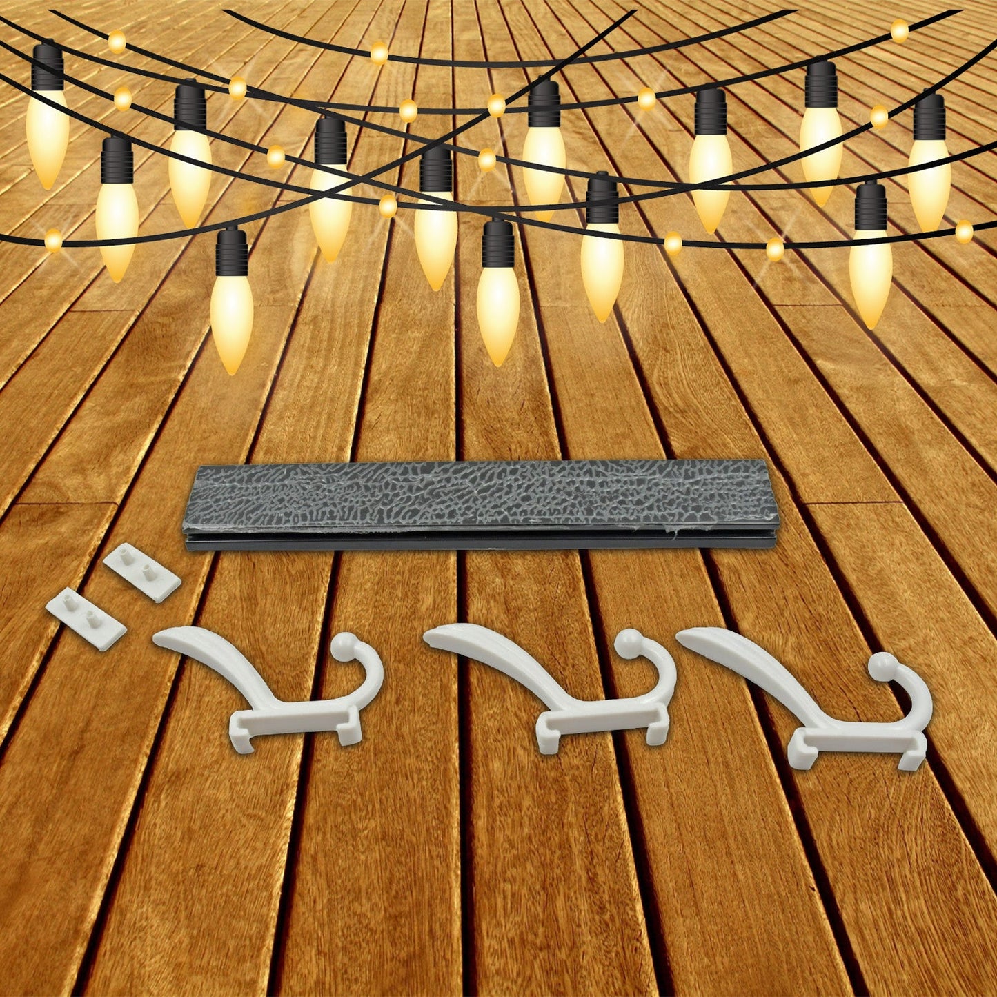 Wall Mounted Coat Hanger Rack ��� 6 Hooks for Clothes, Jackets