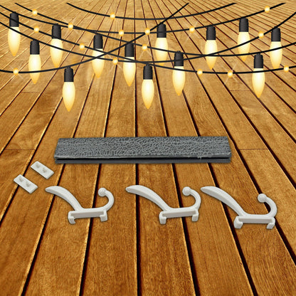 Wall Mounted Coat Hanger Rack ��� 6 Hooks for Clothes, Jackets