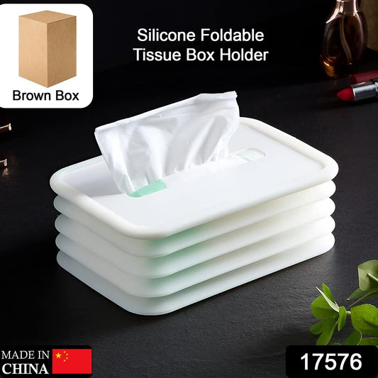 Simple Silicone Tissue Holder οΏ½οΏ½οΏ½ Cube/Cylinder Tissue Box for Bathroom, Office, Car & B