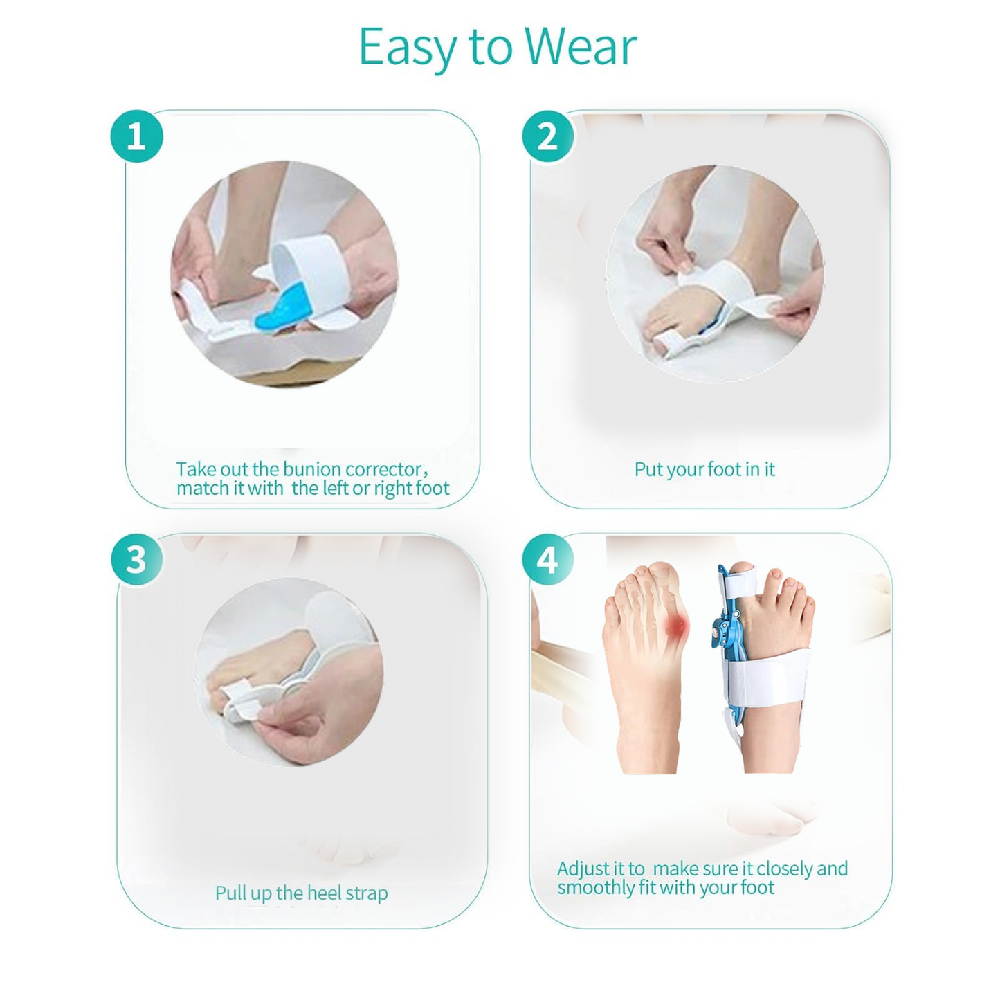 Adjustable Bunion Support Splint ��� Hallux Valgus Corrector for Men &