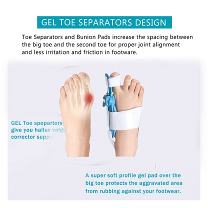 Adjustable Bunion Support Splint ��� Hallux Valgus Corrector for Men &