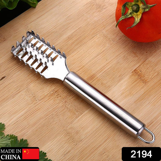 Stainless Steel Fish Scale Remover Scraper ��� Sawtooth Kitche