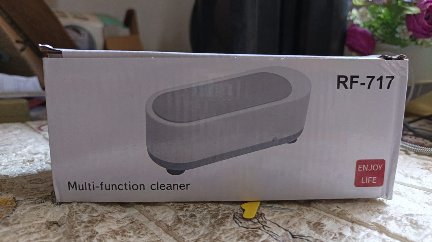 Ultrasonic Jewellery Cleaner ��� Portable High-Frequency Cleaning Machine (Battery Not Inc
