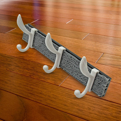 Wall Mounted Coat Hanger Rack ��� 6 Hooks for Clothes, Jackets
