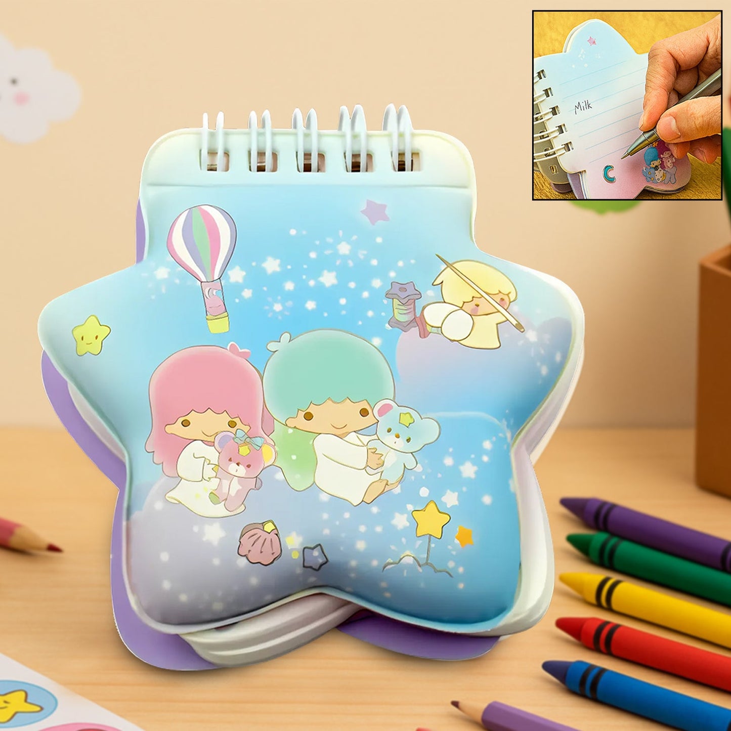 Cartoom Diary Personal Diary Printed Fancy page Diary Multi Shape Cartoon Diary  (Unique Mini Diary, Pocket Size Diary , Travel Diary , Notebook ) (1 Pc)