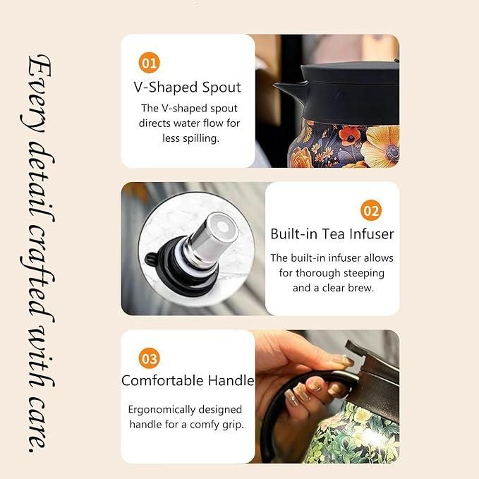 Vacuum Kettle Portable Hot Water