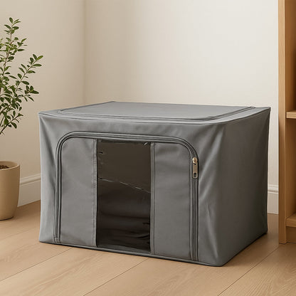 Storage Box with Lid, With Window (50��40 Cm / 1