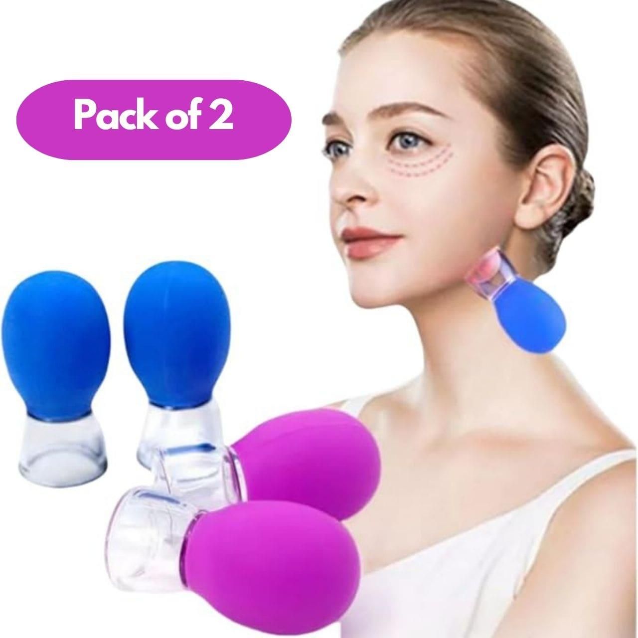 Vacuum Pressure Massage Cup Pack of 2