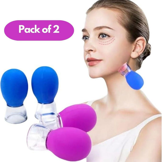 Vacuum Pressure Massage Cup Pack of 2