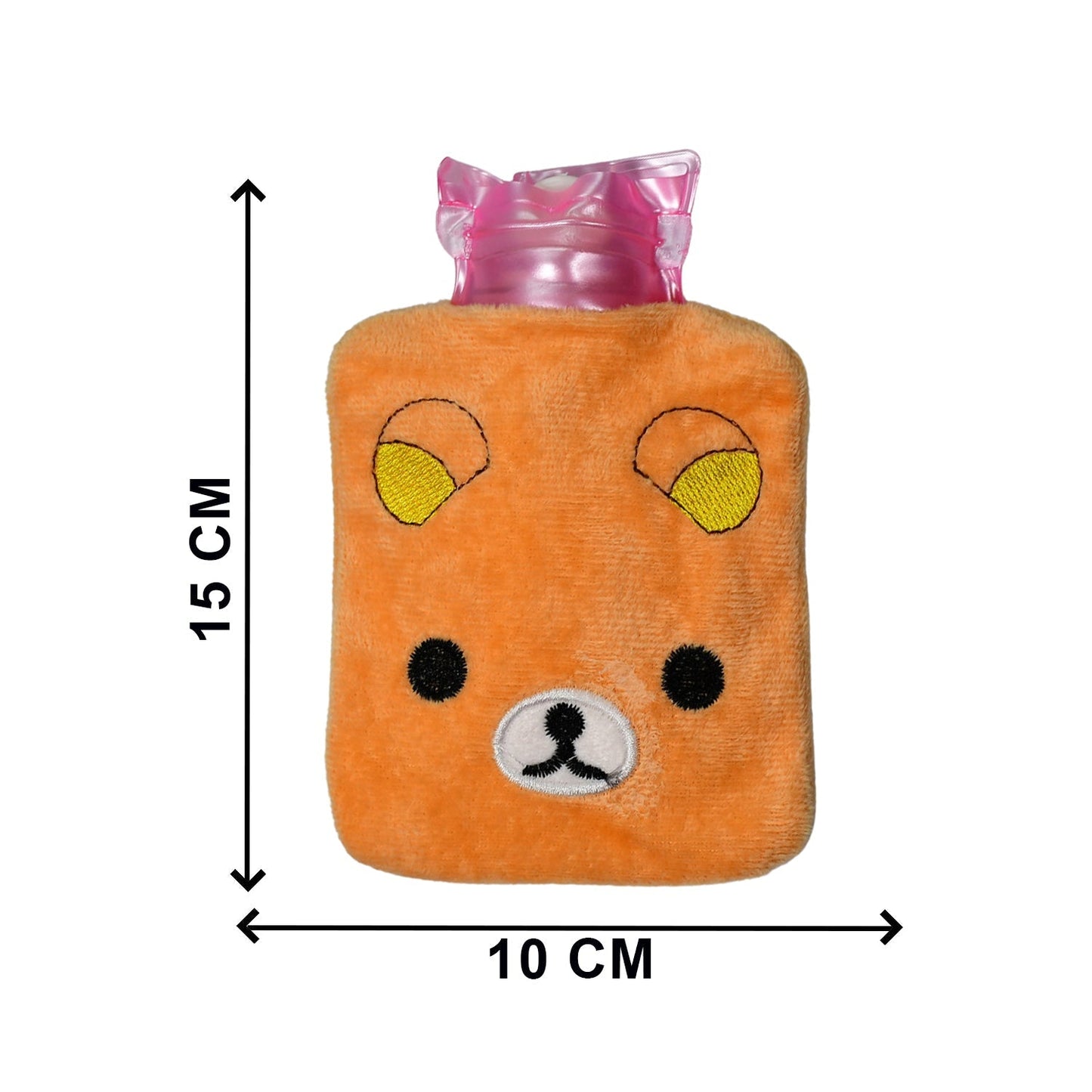Warm Hug from a Panda: Orange Panda Hot Water Bag for Pain Relief