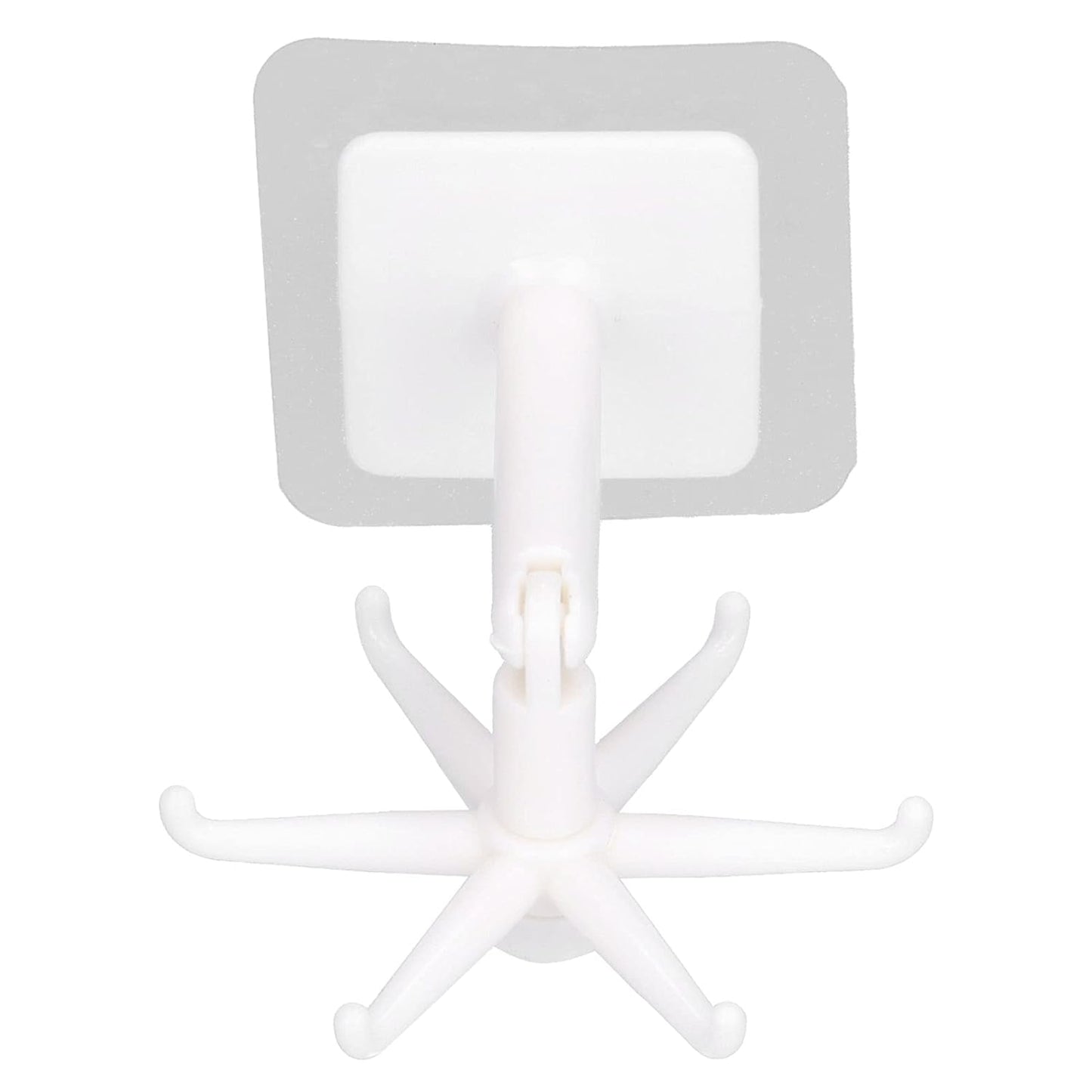 360�� Rotating Folding Hook Self-Adhesive Waterproof Wall Mounted