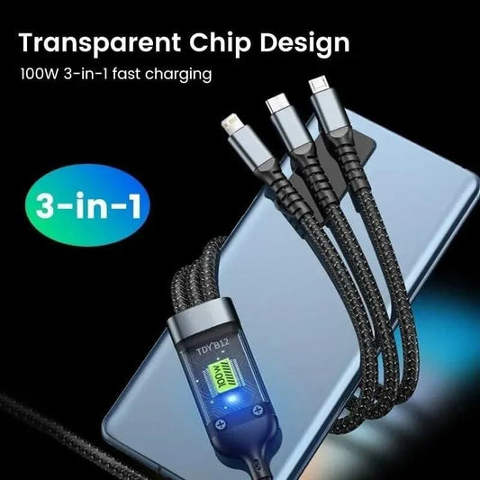 3 in 1 Fast Charging Cable