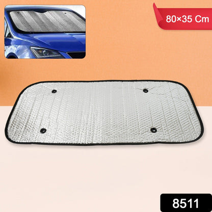 Car Windshield Sun Shade, Blocks UV Rays Sun Visor Protector, Keeps Your Vehicle Cool Sunshade for Cars, SUVs, Trucks, and Vans (80��35