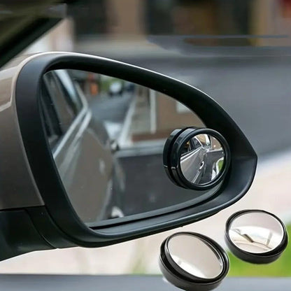 360�� Blind Spot Convex Rear View Mirrors (2-P