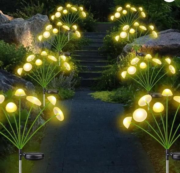 Solar LED Jellyfish Mushroom Lights