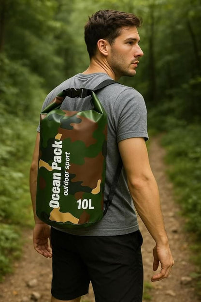Ocean Pack Dry Bag 10L - Waterproof Camouflage