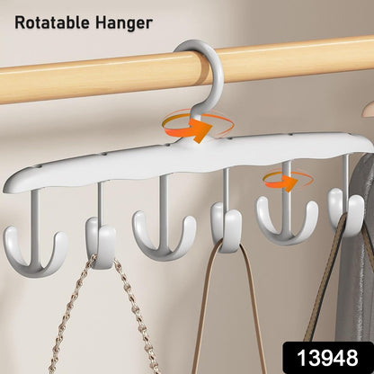 Rotatable Tank Top Hanger ��� Space Saving Closet Organizer for Dorms & Apartments (12