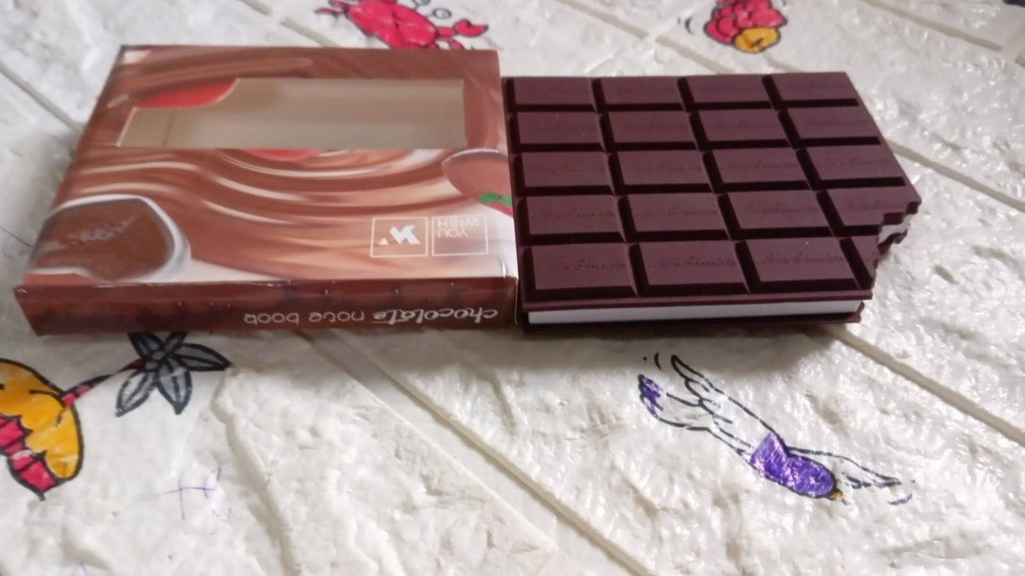 Small Chocolate Scented Bite-Shape Pocket Diary ��� Rectangular Memo Notebook for Kids (80