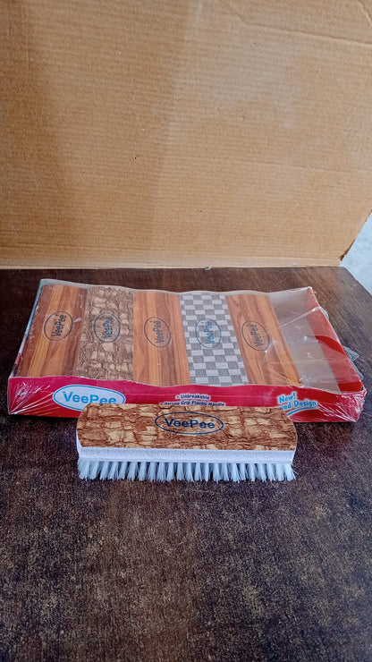 Veepee 6-Piece Washing and Cleaning Scrub Brush Set ��� (Multi-Color Bri