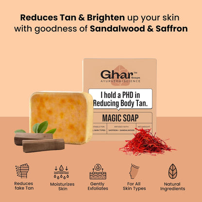 GHAR SOAPS MAGIC SOAP 300 GM