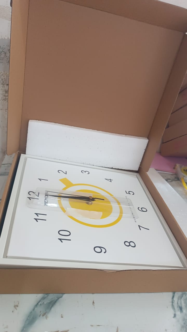 Decorative Square Wall Clock Battery Operated ��ï¿