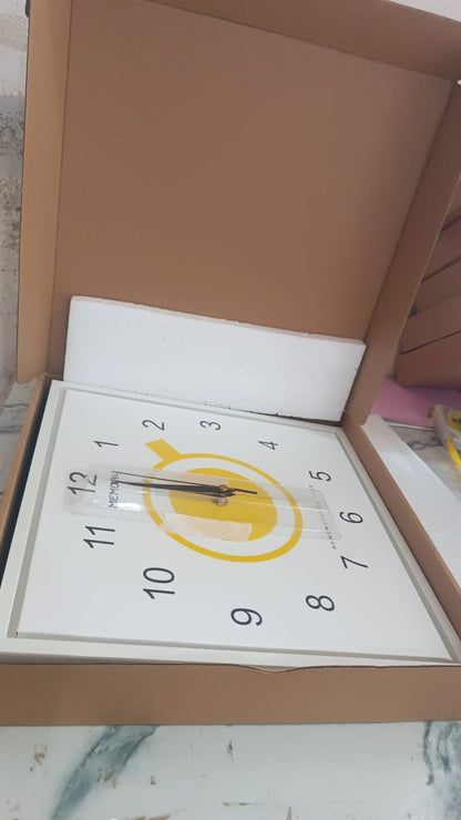 Decorative Square Wall Clock Battery Operated ��ï¿