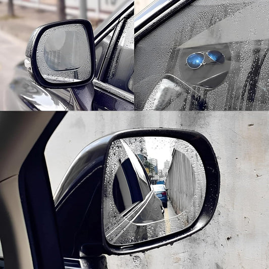 Anti-Fog & Anti-Scratch Rearview Car Mirror Film ��� HD Clear Protective Sticker for Safe Driving