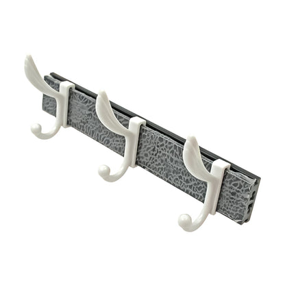 Wall Mounted Coat Hanger Rack ��� 6 Hooks for Clothes, Jackets