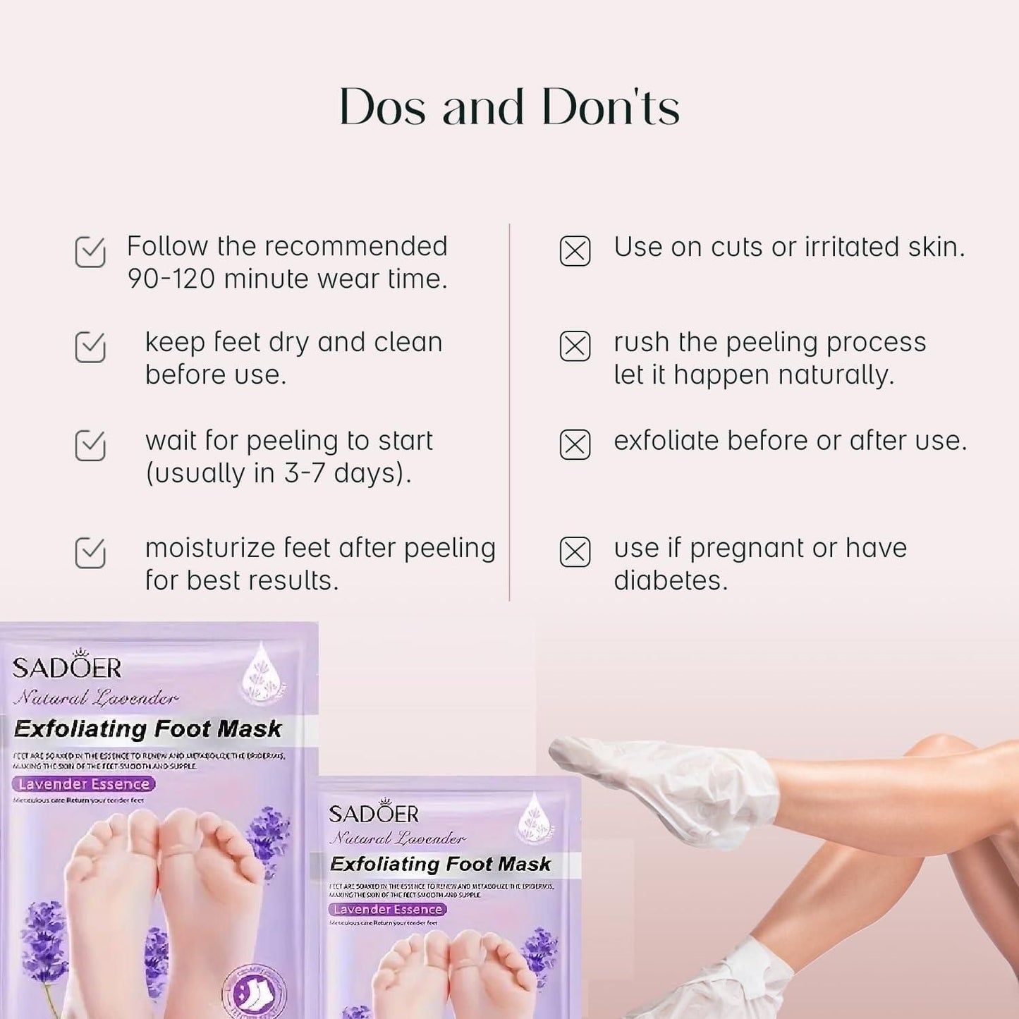 Exfoliating Foot Mask