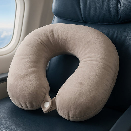 Soft Neck Pillow for Car, Home, Airplane Travel, Travel Neck Pillow for Sleeping & Travel Essentials for Neck Rest��Multipurpose Comfortable Head Rest Neck Holder Pillow (1