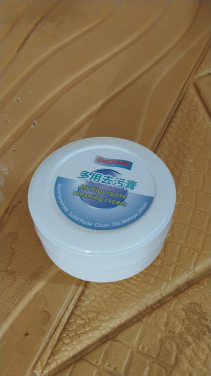 Shoe Cleaning Cream ��� Stain Remover for Sneakers, White Rubber Sole & Polish
