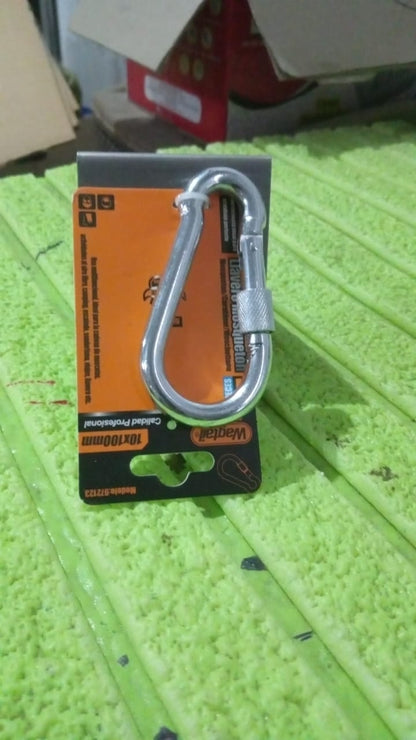 Snap Hook With Screw-Stainless Steel Snap Hook Clip Heavy Duty, Carabiner Clip (10��100 MM / 1