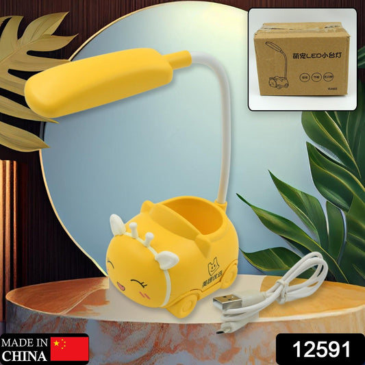 360�� Adjustable Foldable LED Desk & Reading Lamp ��� USB Rechargea