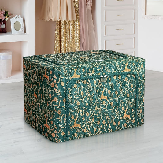 Zippered Closet Storage Box with Lid, With Window (50��40 Cm / 1