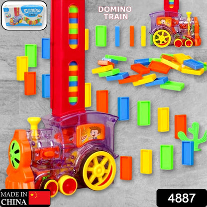Transparent Funny Train Engine Block Set ��� 60-Piece Music & Lights (Batteries Not Inc