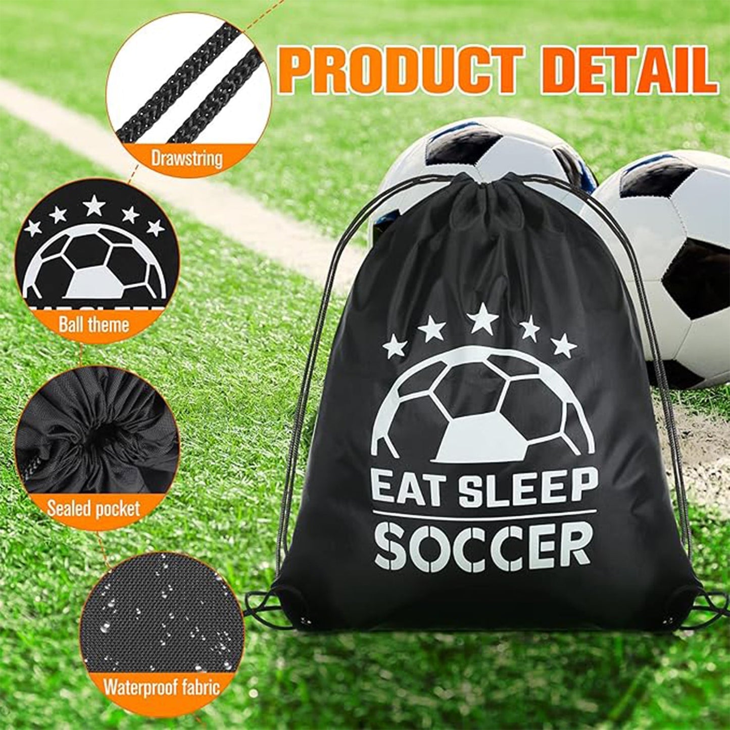 Sport Bag Drawstring Backpack Sports High Quality String Bag Sport Gym Sack pack for Women Men Large