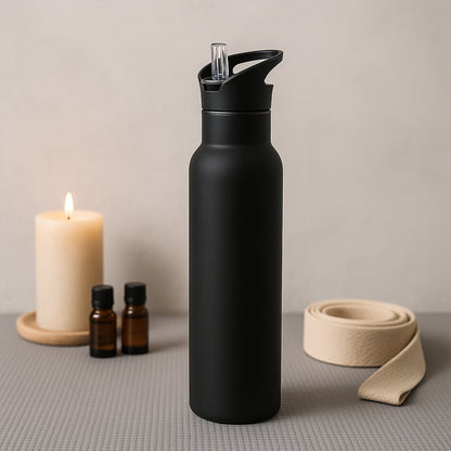 Sports Water Bottle ��� Matte Finish Leak-Proof Reusable Bottle 900 ML Approx