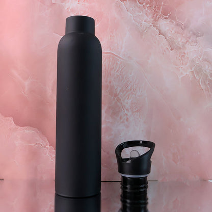 Sports Water Bottle ��� Matte Finish Leak-Proof Reusable Bottle 900 ML Approx