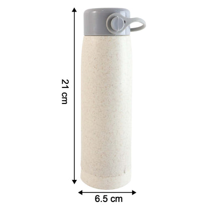 Creative Wheat Glass Water Bottle with Phone Holder (380ml, 80 Pc MOQ)