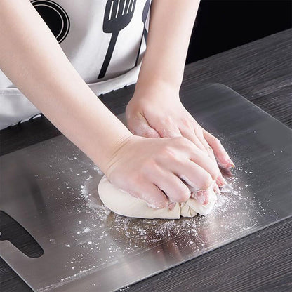Stainless Steel Vegetable & Fruit Cutting Chopping Board (31��20 Cm / 1