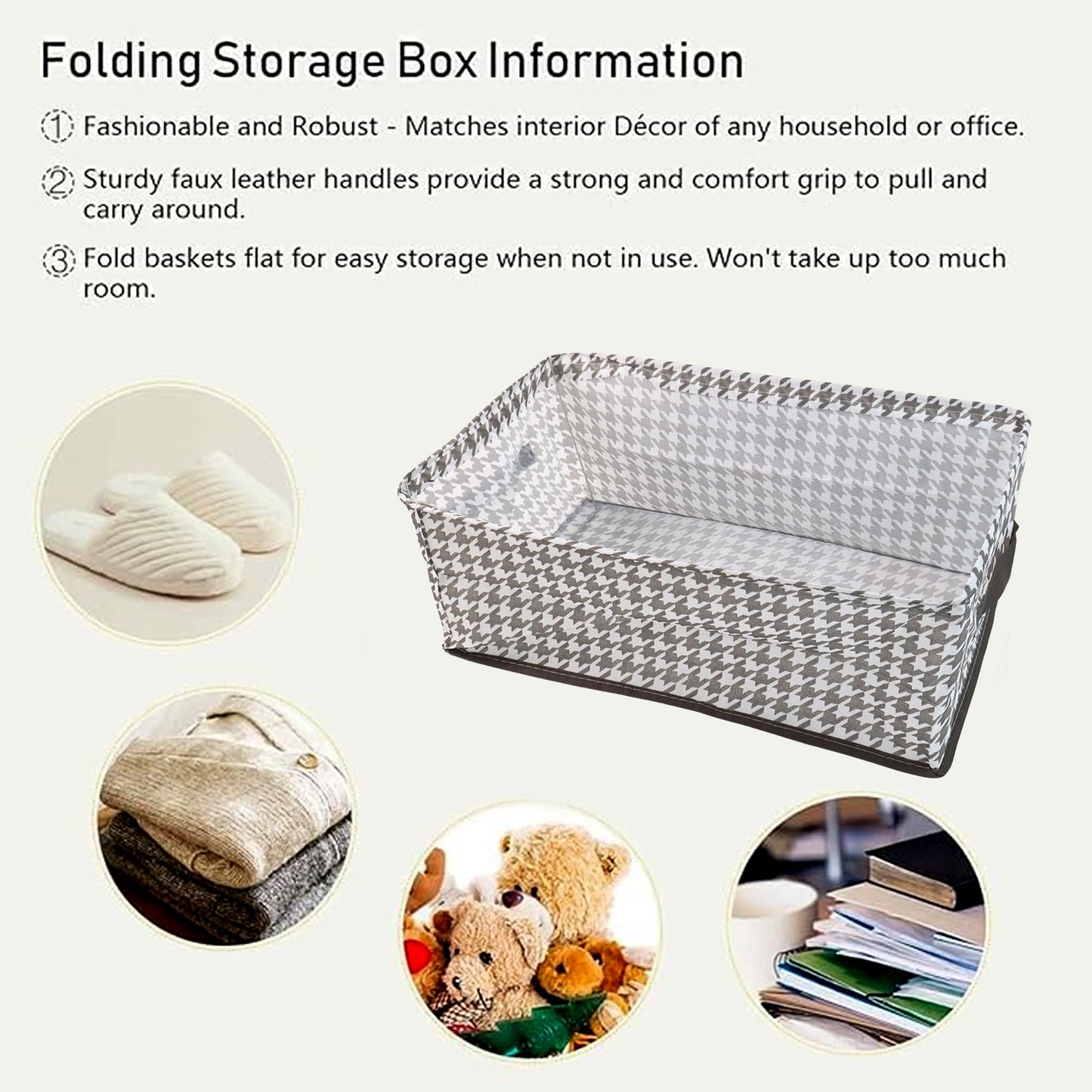 Cloth storage baskets, closet storage bins (42��28