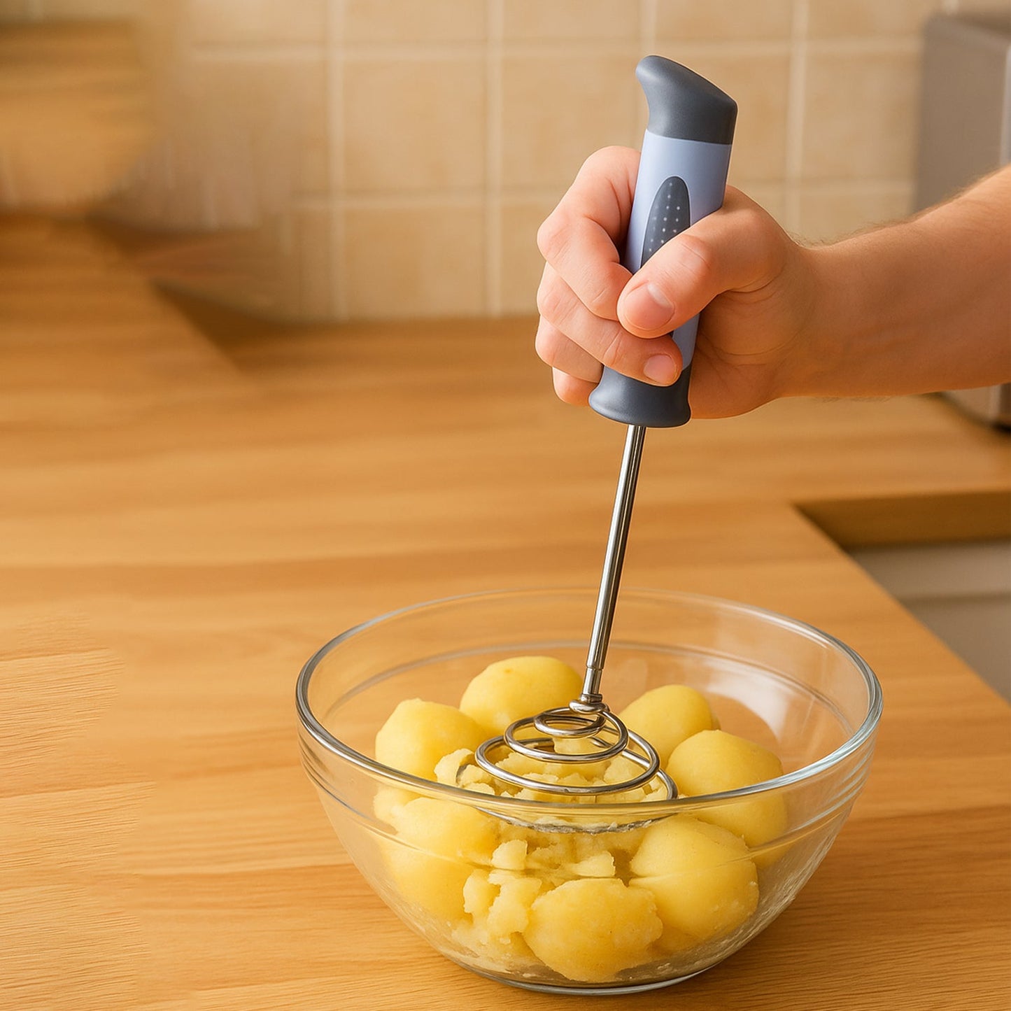 Supermom Spring O���Masher Heavy Duty Stainless Steel Vegetable & Potato